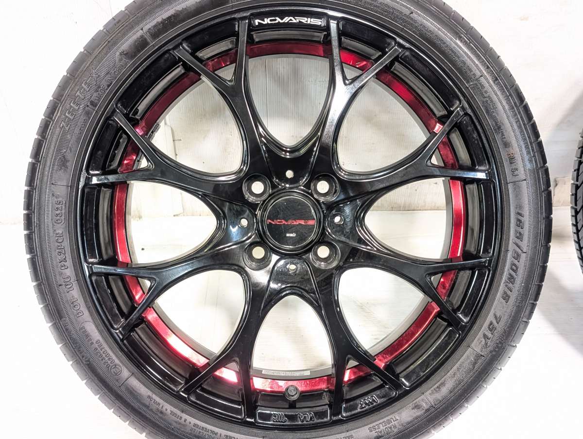 ZT1000 165/50R16 /WEDS NOVARIS 5.0J+45 100-4穴 4本 – タイヤ