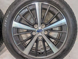 ダンロップ エナセーブ EC204 205/55R16  /スバル純正  6.5J+55 100-5穴 4本