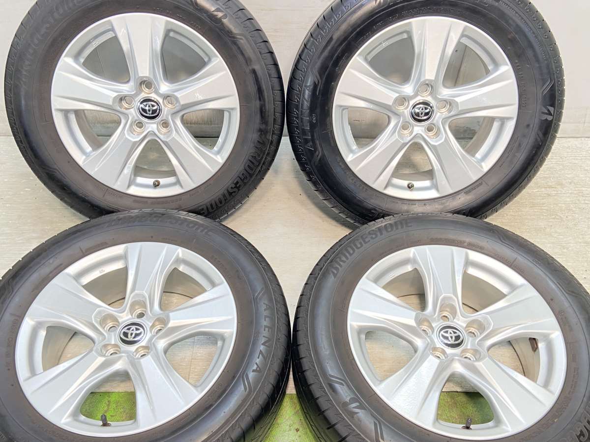 ブリヂストン ALENZA 001 225/65R17 /トヨタ純正 7.0J+35 114.3-5穴 4本 – タイヤ・ホイールカンパニー