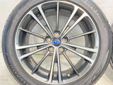トーヨータイヤ トランパス mp7 215/50R17  /スバル純正  7.0J+48 100-5穴 4本