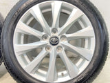 ダンロップ エナセーブ EC204 215/55R17  /トヨタ純正  7.5J+45 114.3-5穴 4本