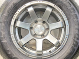 ブリヂストン デューラー H/L 850 265/65R17  /　 MAD CROSS 7.5J+28 139.7-6穴 4本