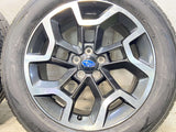 トーヨータイヤ ナノエナジー3 プラス 225/55R17  /スバル純正  7.0J+48 100-5穴 4本