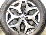 ブリヂストン デューラー H/L 850 225/60R17  /スバル純正  7.0J+48 114.3-5穴 4本