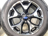 ヨコハマ ブルーアース RV-03 225/60R17  /スバル純正  7.0J+55 100-5穴 4本