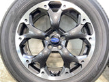 ヨコハマ ブルーアース E70 225/60R17  /スバル純正  7.0J+55 100-5穴 4本