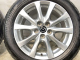 ブリヂストン プレイズ PX2 225/55R17  /マツダ純正  7.5J+50 114.3-5穴 4本