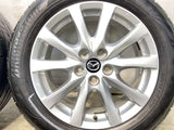 ブリヂストン プレイズ PX2 225/55R17  /マツダ純正  7.5J+50 114.3-5穴 4本