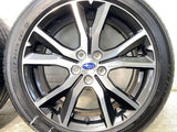 ダンロップ ルマン5 205/50R17  /スバル純正  7.0J+55 100-5穴 4本
