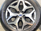 ブリヂストン デューラー H/P スポーツ 225/60R17  /スバル純正  7.0J+48 114.3-5穴 4本