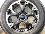 ヨコハマ ブルーアース E70GZ 225/60R17  /スバル純正  7.0J+55 100-5穴 4本