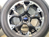 ヨコハマ ブルーアース E70GZ 225/60R17  /スバル純正  7.0J+55 100-5穴 4本