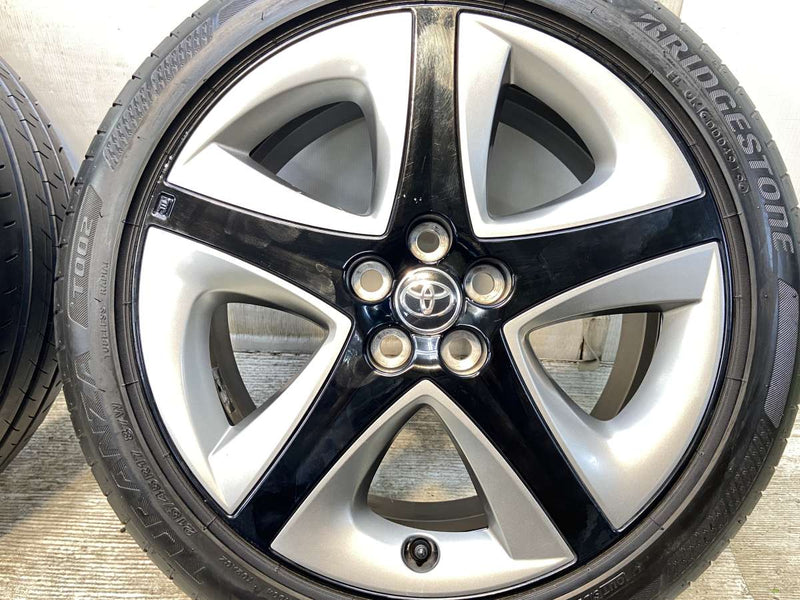 ブリヂストン トランザ T002 215/45R17  /トヨタ純正  7.0J+50 100-5穴 4本