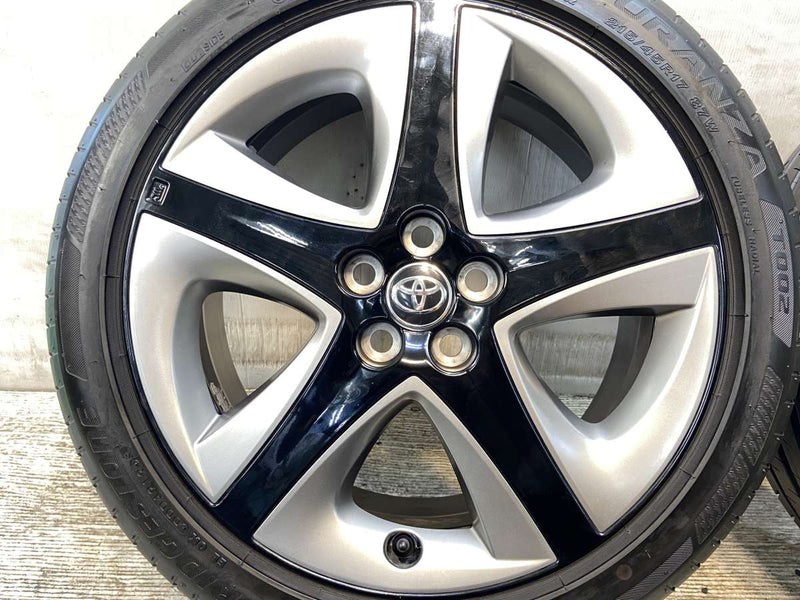 ブリヂストン トランザ T002 215/45R17  /トヨタ純正  7.0J+50 100-5穴 4本