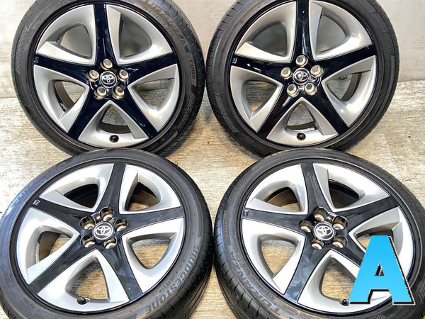 ブリヂストン トランザ T002 215/45R17  /トヨタ純正  7.0J+50 100-5穴 4本