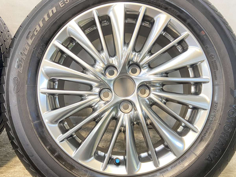 ヨコハマ ブルーアース E51A 225/60R17  /トヨタ純正  6.5J+33 114.3-5穴 4本