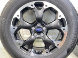 ブリヂストン NEWNO 225/60R17  /スバル純正  7.0J+55 100-5穴 4本