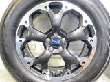 ヨコハマ ブルーアース RV-03 225/60R17  /スバル純正  7.0J+55 100-5穴 4本