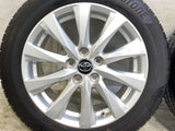 ブリヂストン NEWNO 215/55R17  /トヨタ純正  7.5J+45 114.3-5穴 4本