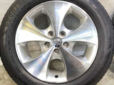 グッドイヤー エフィシェント グリップ RVF02 215/60R17  /トヨタ純正  7.0J+45 114.3-5穴 4本