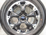 ダンロップ グラントレック PT5 225/60R17  /スバル純正  7.0J+55 100-5穴 4本