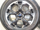 ダンロップ グラントレック PT5 225/60R17  /スバル純正  7.0J+55 100-5穴 4本