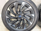 ダンロップ エナセーブ EC204 215/50R17  /スバル純正  7.0J+55 114.3-5穴 4本