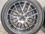 ヨコハマ ブルーアース E51A 225/60R17  /　 F-Direction 7.0J+48 100-5穴 4本