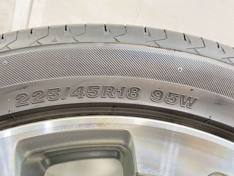 ブリヂストン レグノ GR-X2 225/45R18  /トヨタ純正  7.5J+39 114.3-5穴 4本