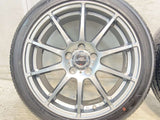 ヨコハマ ブルーアース-Es Es32 215/45R18  /　 SCHNEDER 7.0J+55 114.3-5穴 4本