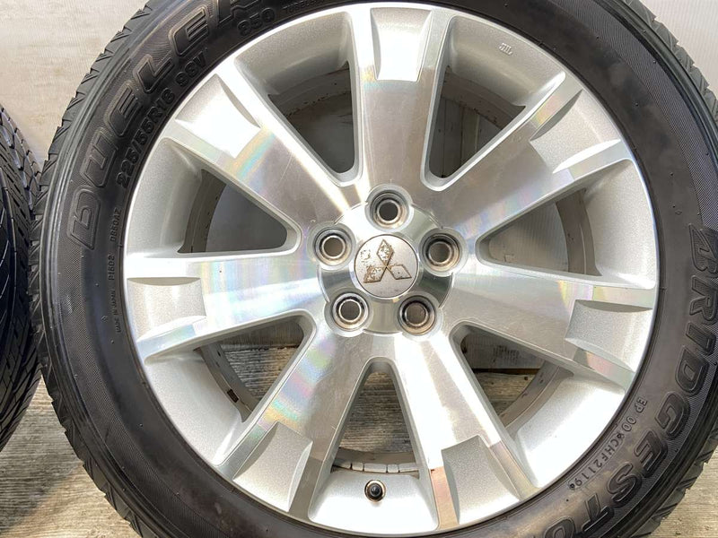 ブリヂストン デューラー H/L 850 225/55R18  /三菱純正  7.0J+38 114.3-5穴 4本