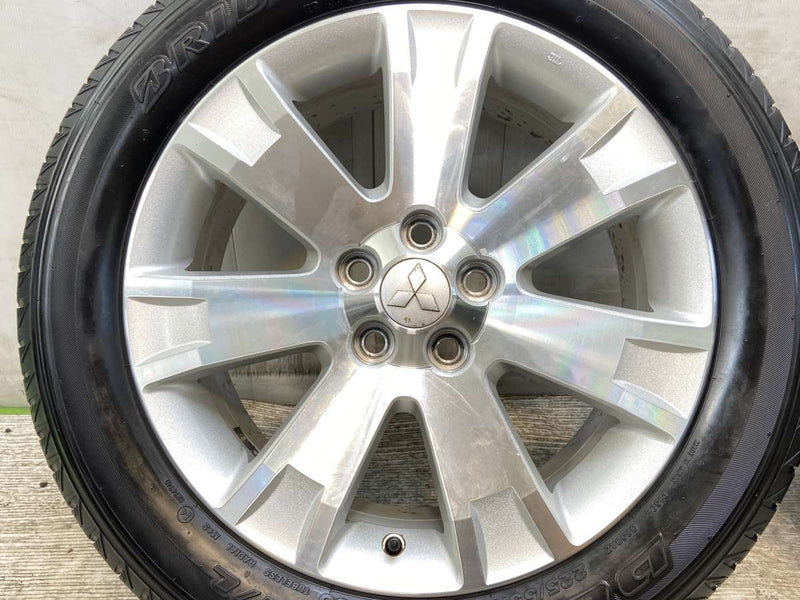 ブリヂストン デューラー H/L 850 225/55R18  /三菱純正  7.0J+38 114.3-5穴 4本