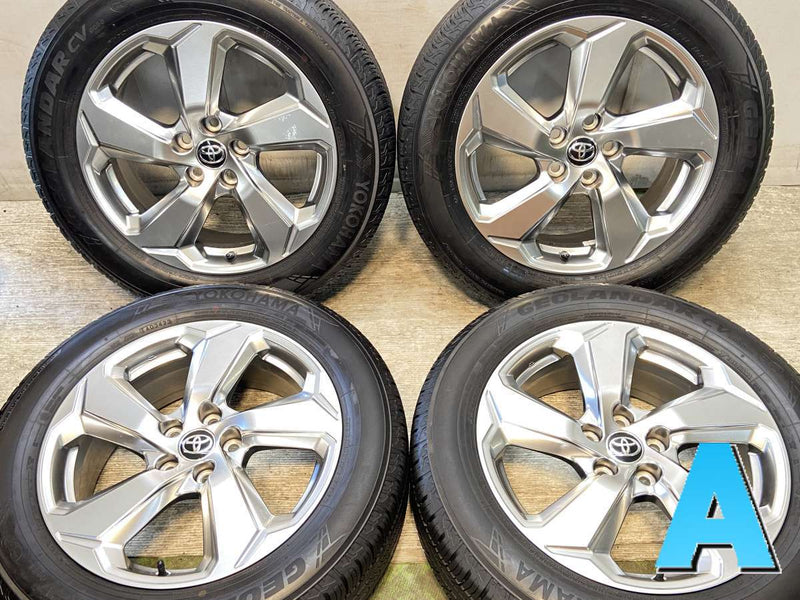 ヨコハマ ジオランダー CV G058 225/60R18  /トヨタ純正  7.0J+35 114.3-5穴 4本