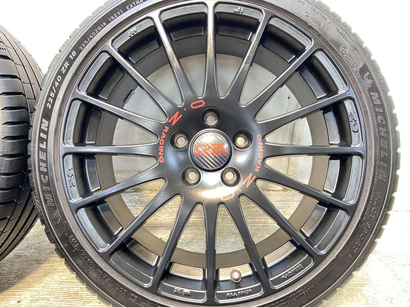 ミシュラン パイロットスポーツ5 225/40R18  /　 O.Z RACING 8.0J+50 112-5穴 4本