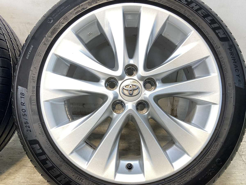 ミシュラン プライマシー4 225/50R18  /トヨタ純正  7.5J+45 114.3-5穴 4本