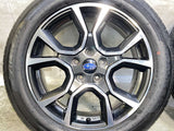 ファルケン ジークス ZE001A A/S 225/55R18  /スバル純正  7.0J+48 114.3-5穴 4本