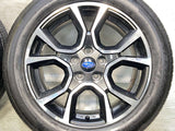 ファルケン ジークス ZE001A A/S 225/55R18  /スバル純正  7.0J+48 114.3-5穴 4本