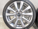 ブリヂストン NEWNO 215/45R18  /マツダ純正  7.0J+45 114.3-5穴 4本