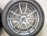 ファルケン ジークス ZE001A A/S 225/55R18  /　 ブロッケンES01 7.0J+53 114.3-5穴 4本