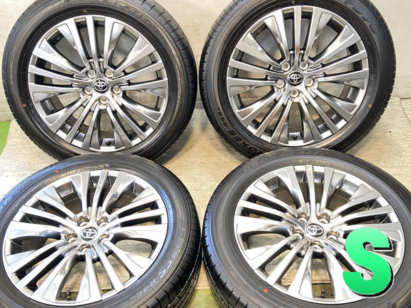 トーヨータイヤ プロクセス R46A 225/55R19  /トヨタ純正  7.0J+35 114.3-5穴 4本