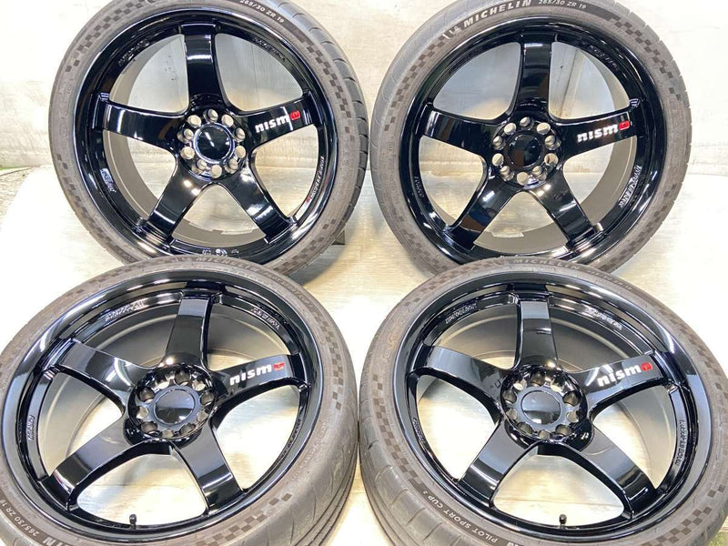 ミシュラン パイロットスーパースポーツ 265/30R19  /　 レイズ　ニスモ　GT4 9.5J+15 114.3-5穴 4本