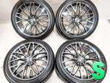 ヨコハマ AVID ENVigor 225/45R19  /WEDS レオニス 8.0J+43 114.3-5穴 4本