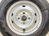 ヨコハマ アイスガード iG91 145/80R12 80/78LT /　 TOPY E47 4.0J+ 100-4穴 4本