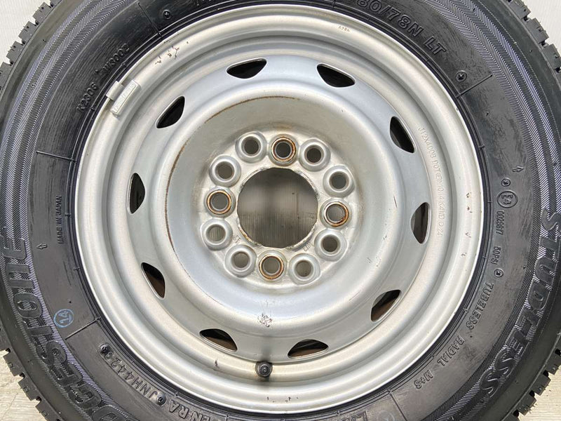 ブリヂストン W300 145/80R12 80/78LT /　 WD 4.0J+ 100/110/114.3-4穴 4本