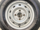 ヨコハマ アイスガード iG91 145/80R12 80/78LT /スバル純正  4.0J+ 100-4穴 4本