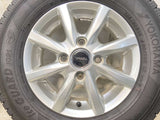 ヨコハマ アイスガード iG91 145/80R12 80/78N LT /　 トップラン 4.0J+42 100-4穴 4本