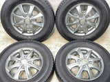 ヨコハマ アイスガード iG91 145/80R12 80/78LT /　 LEBEN 3.5J+44 100-4穴 4本