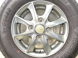 ヨコハマ アイスガード iG91 145/80R12 80/78LT /　 LEBEN 3.5J+44 100-4穴 4本