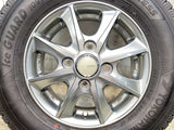ヨコハマ アイスガード iG91 145/80R12 80/78LT /　 LEBEN 3.5J+44 100-4穴 4本