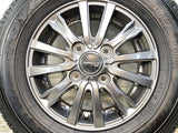 トーヨータイヤ デルベックス 934 145/80R12 80/78LT /　 SIBILLA 3.5J+44 100-4穴 4本